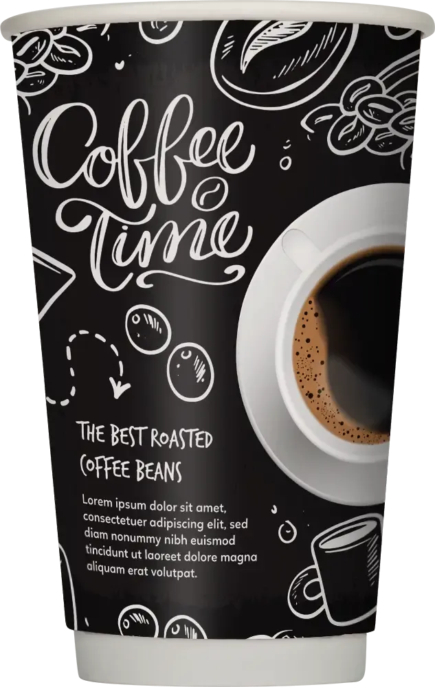 Double Wall To Go Becher in 16oz mit individuellem Druck