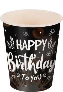 Single Wall To Go Becher mit individuellem Design